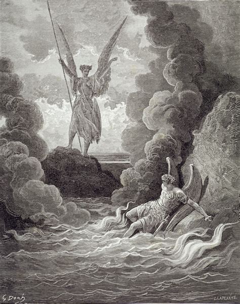 Satan Und Beelzebub Aus Dem Ersten Buch Paradise Lost Von John Milton