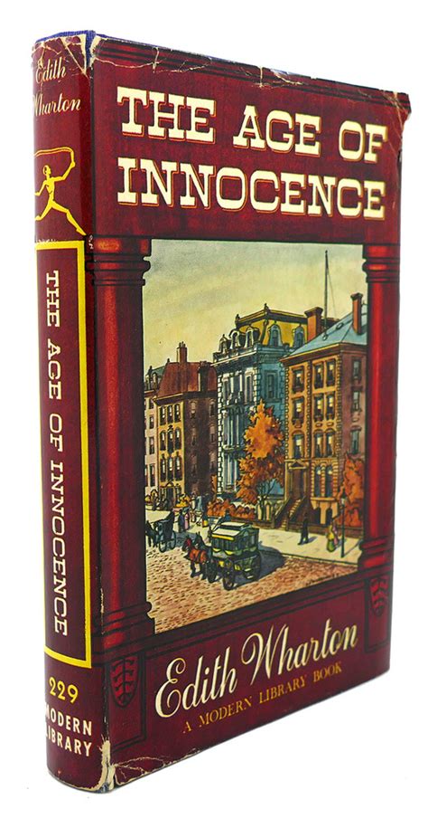 The Age Of Innocence By Edith Wharton Modern Library Random House New York Hardcover