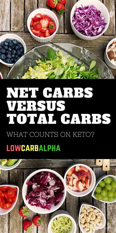 To calculate net carbs, you would subtract fiber from the total carbohydrates on the nutrition label. Net Carbs vs Total Carbs | What Matters On a Ketogenic Diet