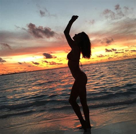 Alessandra Ambrosio Wears Tiny Bikini While On A Photo Shoot In The
