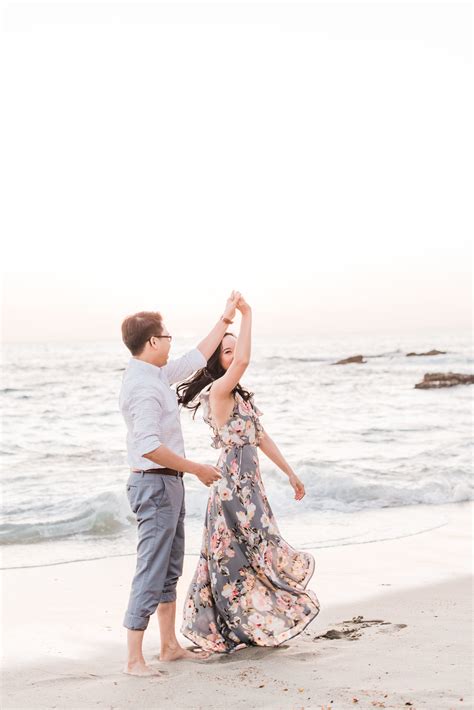 Laguna Beach Engagement Session Engagement Session Outfits Beach