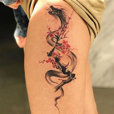 Dragon Ink By J Shin Nyc Tatouage Dragon Tatouage De Dragon