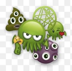 Arkham Horror Stickers Clip Art Emoji Cthulhu Emoji Free Transparent Emoji Emojipng Com