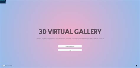 3d virtual gallery devpost