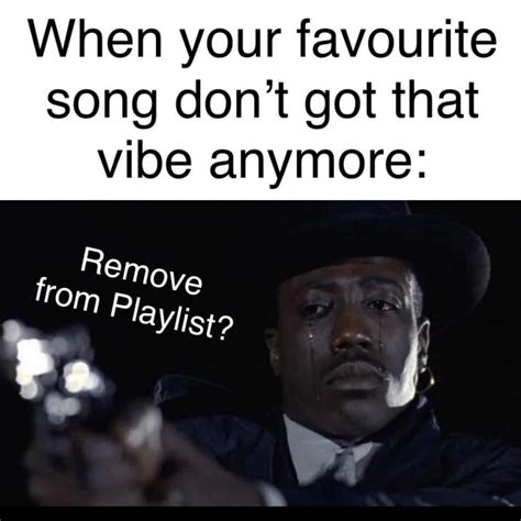 When Your Favourite Song Dont Got That Vibe Anymore Remove From
