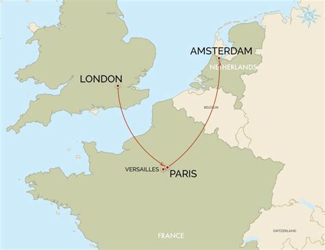 London Amsterdam And Paris Voyista