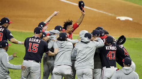 World Series Washington Nationals Win First Ever Title