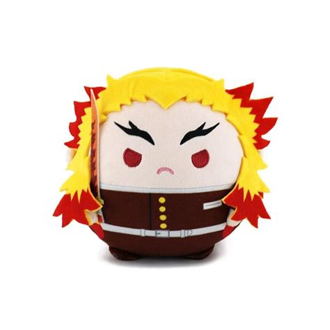 Anime Demon Slayer Rengoku Kyoujurou Fat Type Stuffed Plush Toy