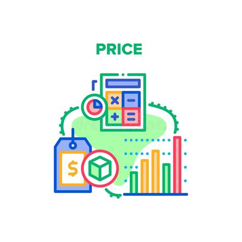 Selling Price Discount Icon Vector Glyph Illustration Stock Vector