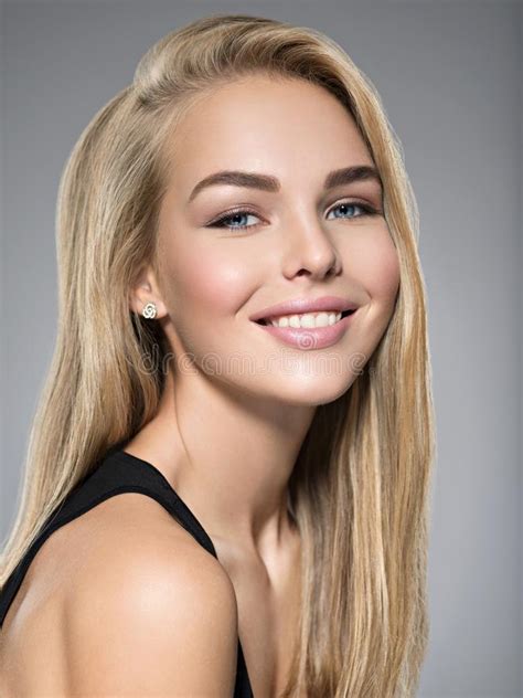 Young Woman With Beautiful Smile Stock Image Image Of Blonde Nice