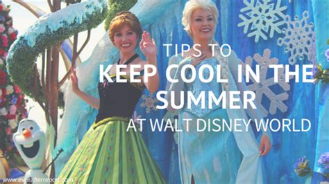 Tips To Keep Cool In The Summer At Walt Disney World