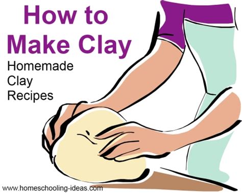 Pour the mix into a container, cover with a lid, and shake well. How To Make Clay - Homemade Clay Recipes