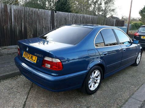 The bmw 5 series is an executive car manufactured by bmw since 1972. BMW 5 Series 520i 2.2 E39 Blue Semi Auto 2002 | in ...