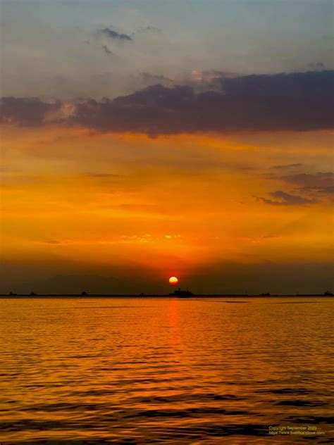 Magnificent Sunset Over Manila Bay Live Life And Love