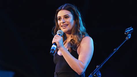 Lea Michele Kicks Off ‘life In Music Tour Tells Touching Story Behind The One ‘glee Episode