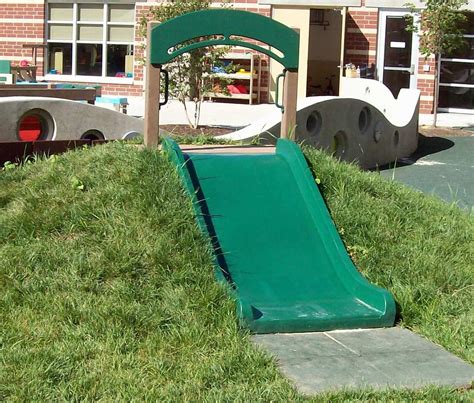 Hill Slide For Your Natural Playground Natural Playground Outdoor