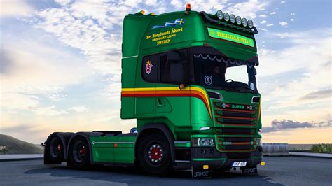 WFTruckstyling Berglund Transport Skin For Scania Fred 1 42 ETS 2