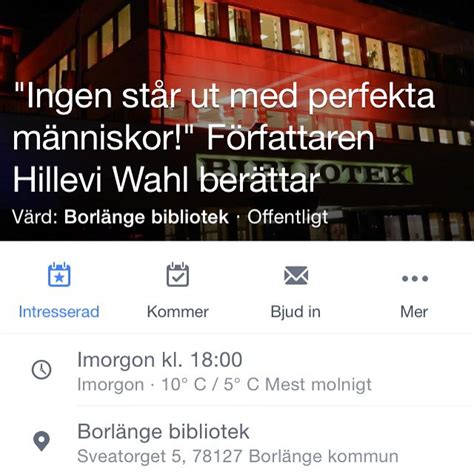 Borlänge ist die größte stadt in der schwedischen provinz dalarnas län und der historischen provinz dalarna. Borlänge! I morgon tisdag föreläser jag på biblioteket ...