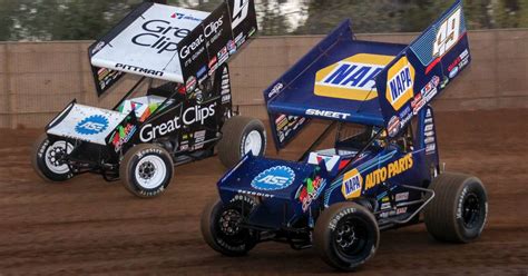 Sweet Captures Two Podiums In Three California World Of Outlaws Races