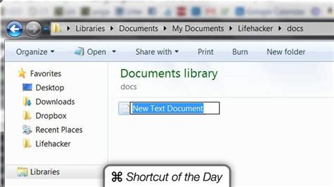 Quickly Create A New Text Document Anywhere With The Right Click W