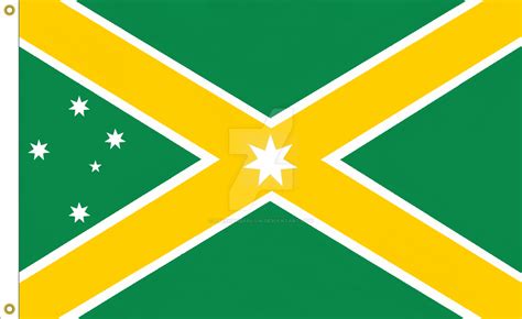 Australian Southern Cross National Flag Prop 3a By Stephenbarlow On