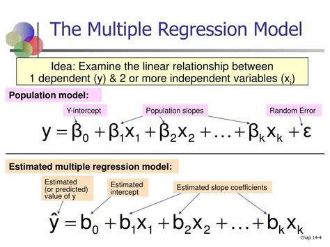 ppt chapter 14 multiple regression analysis and model building powerpoint presentation id 159865