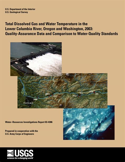 Total Dissolved Gas And Water Temperature In The Lower Columbia River
