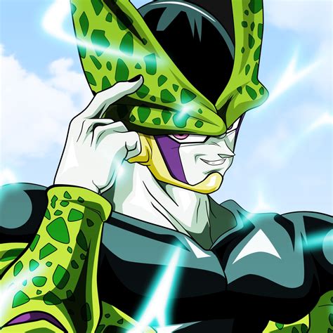 A page for describing characters: Cell DBZ Wallpapers ·① WallpaperTag