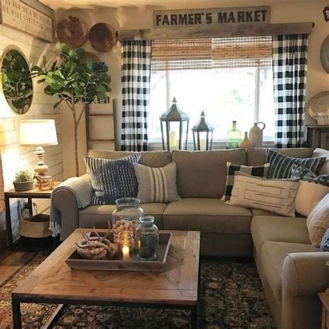 35diy Farmhouse Living Room Furniture Ideas Tips