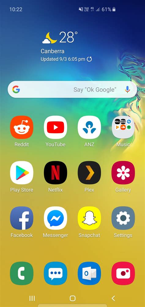 Show Us Your Samsung S10 Home Screen Samsung