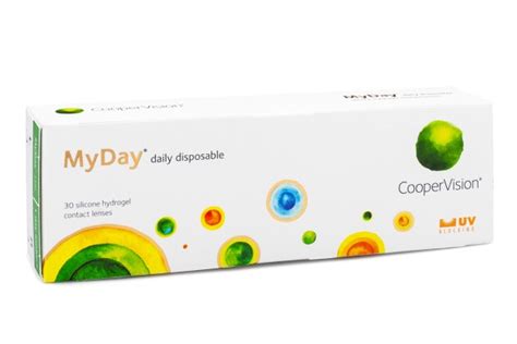 Myday Daily Disposable Coopervision Lenses Lentiamo