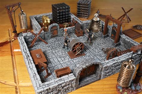 We walked in to the shop and were amazed at the eclectic selection they had. WarLock Tiles Accessory Review - Torture Chamber & Town ...