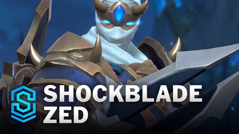 Shockblade Zed Wild Rift Skin Spotlight Youtube