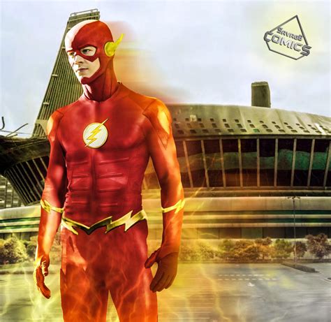 The Flash Cw New Suit By Savagecomics On Deviantart