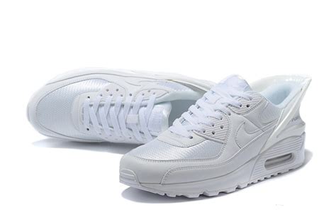 2021 Nike Air Max 90 Flyease Triple White White Cu0814 102 Air Max 90 Other Sepcleat