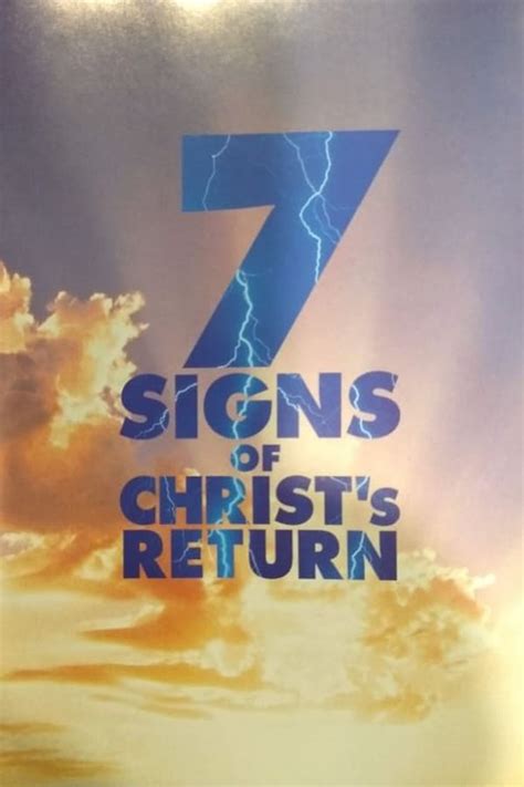 7 Signs Of Christs Return 1997 — The Movie Database Tmdb