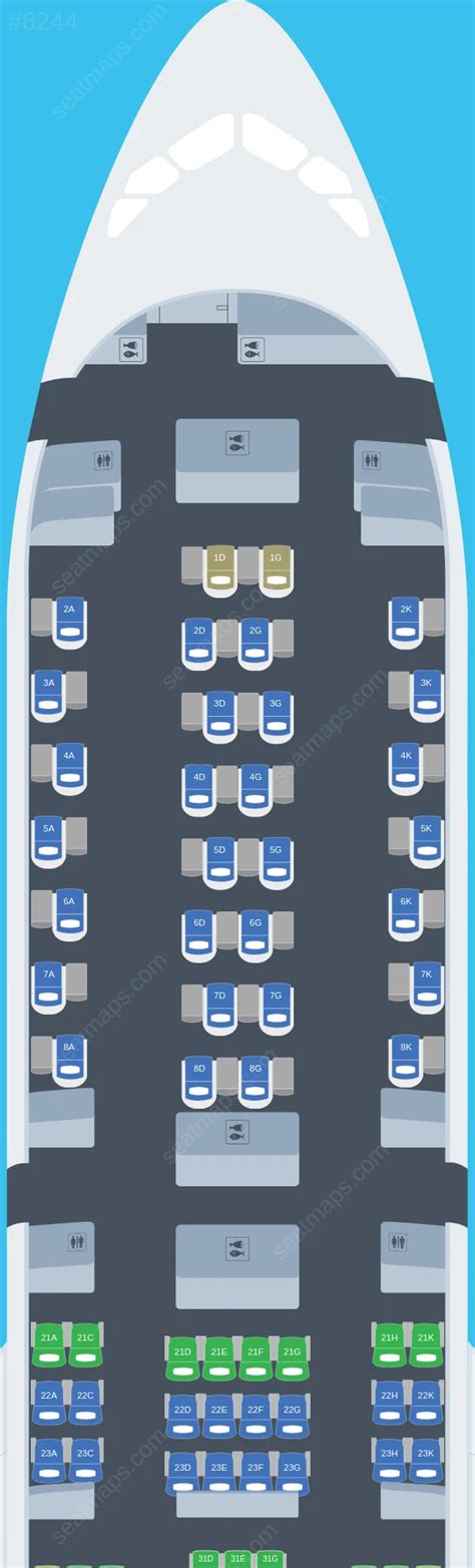 Philippine Airlines PAL Airbus A350 Seat Map Updated 2024 Find The