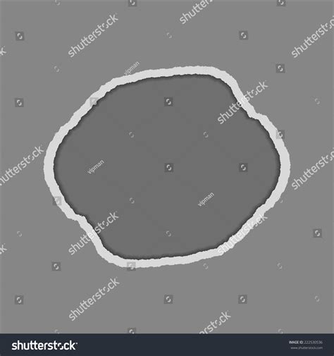 Hole Paper Vector Background Design Stock Vector Royalty Free
