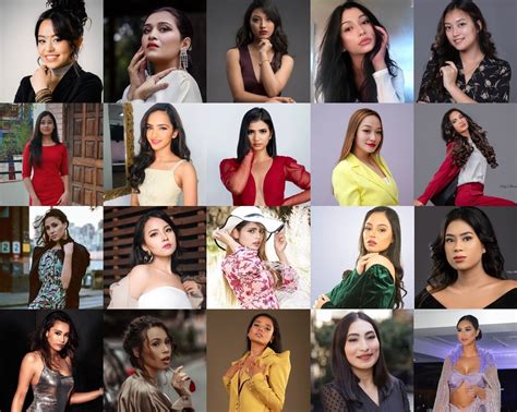 Miss Universe Nepal 2022 Meet The Official Top 20 Contestants
