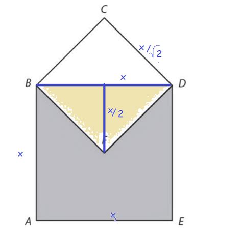 geometry - Determining whether one area is greater or equal to another - Mathematics Stack Exchange