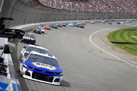 Chase elliott leads all active drivers in the mencs in average finishing position at michigan with a 4.6. Elliott, NAPA Team Collect Top-Ten Finish at Michigan