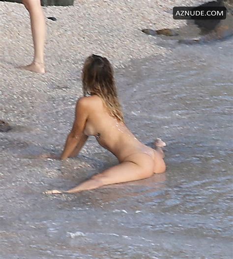 Alexis Ren Nude Photos From The Beach In St Barth Aznude