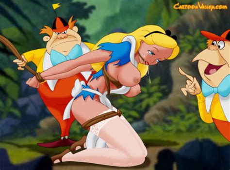 Alice And Wonderland Characters Cartoon