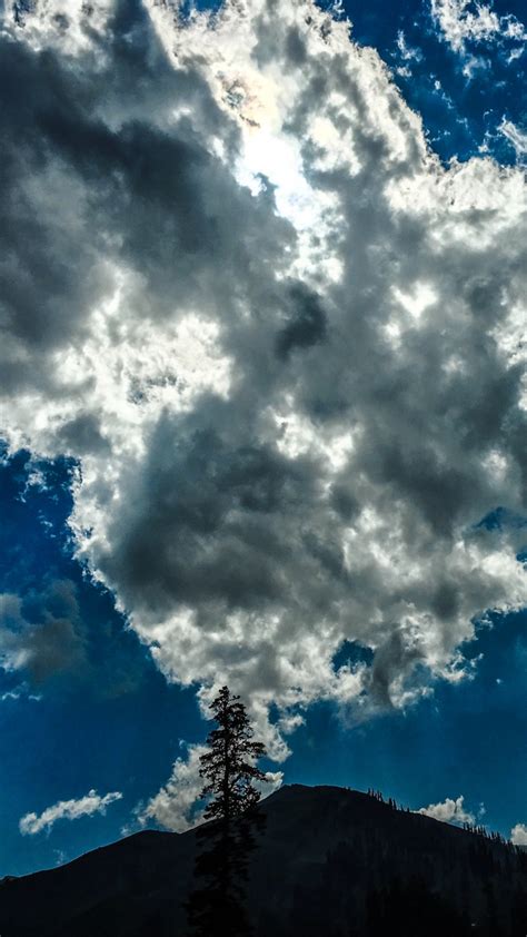 Clouds Overcast Sky Wallpaper 720x1280