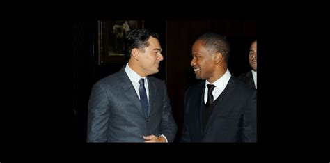 Leonardo Dicaprio Et Jamie Foxx Nouvelles Retrouvailles Flingues à La