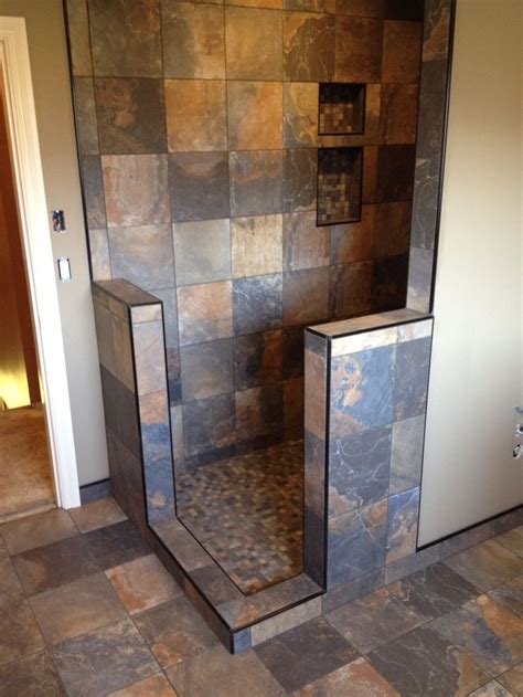 29 Doorless Shower Design Tile