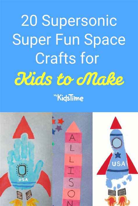 20 Supersonic Super Fun Space Crafts For Kids To Make
