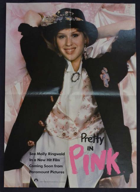 All About Movies Pretty In Pink Poster Special Cinema Release 1986