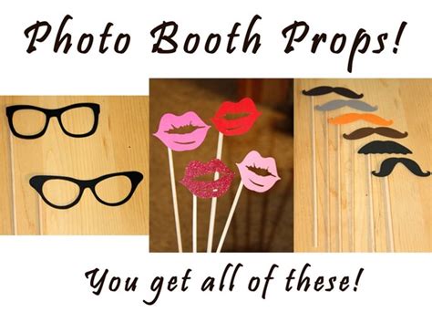 Items Similar To Photo Booth Props On Etsy