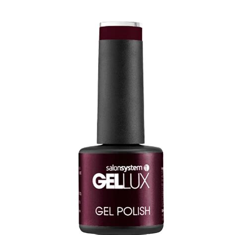 Gellux Profile Luxury Professional Gel Nail Polish Black Cherry